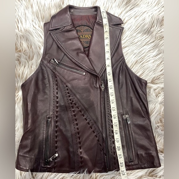 NWT Cuadra Leather Vest, L - Picture 4 of 7